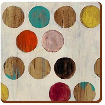 Creative Tops 6 Tischsets, Korkrücken, Weinthema, Holz, Bunt