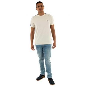 T‑shirt Ringer Fred Perry avec bande contrastée