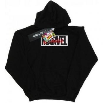 Felpa con Cappuccio Marvel Ladies Logo Rosso