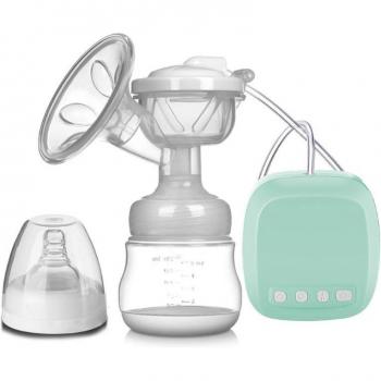 Extractor de leche con biberón integrado