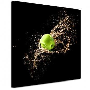 Art Mural Pomme Verte 80x80