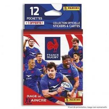 Blister de Cromos Panini Rugby Francia