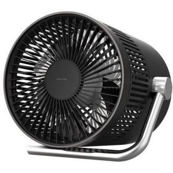 DELTACO USB wiederaufladbarer 3-Geschwindigkeits Ventilator FT-772/775 Schwarz/Weiß
