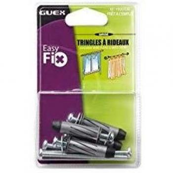 Pack Fixation Tringles à Rideaux Guex