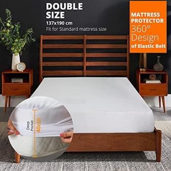 Bedlix Ultra Soft Double Mattress Protector