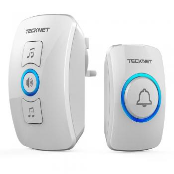 Cordless Wall‑Plug Doorbell – 36 Tunes & 4 Volume Levels
