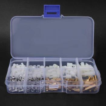 180-Piece Assorted Brass M3 Standoff and Stainless Steel Nuts