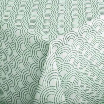 Nappe vert sauge rectangle – Erwin M