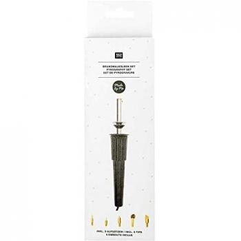 Kit de pyrogravure Rico Design 5 pointes