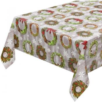 Nappe de Cuisine Festive Cirée 140x450 cm