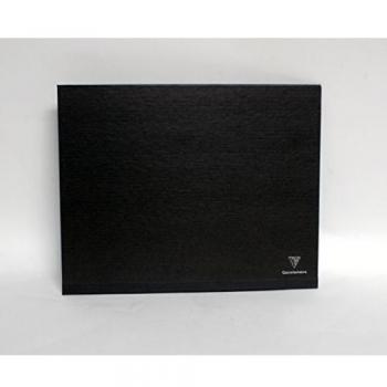 Art Folder Clairefontaine A4 Negro con Tirantes elásticos