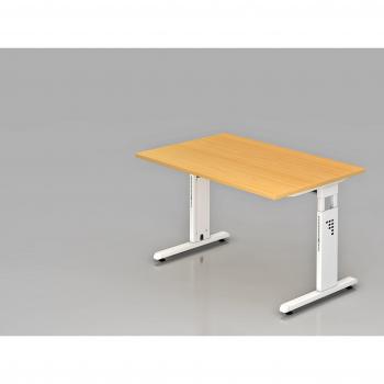 Schreibtisch OS12 Buche/Weiß