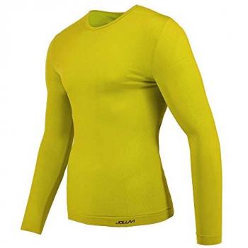 Joluvi PowerFit Thermal Base Layer Long Sleeve Yellow L for Men