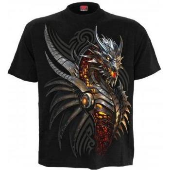 Spiral Direct Universal Adult Tee “Razor Back” – Schwarz, XL/XXL (Groß)
