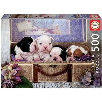 Puzzle Educa 500 Piezas Cachorros