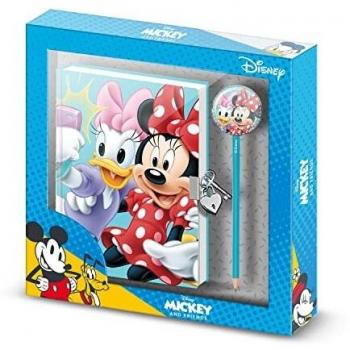Diario de Disney Minnie con Lápiz y Llave