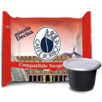 Caffè Borbone 50 Respresso, Compatibili Nespresso, Miscela Decisa