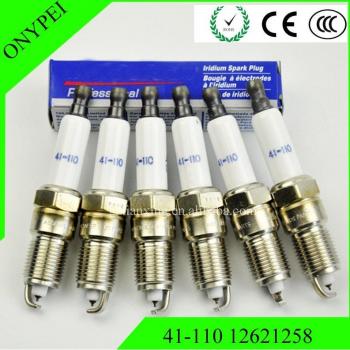 6x Iridium Spark Plug 41-110 for Cadillac Chevrolet GMC Hummer 41110