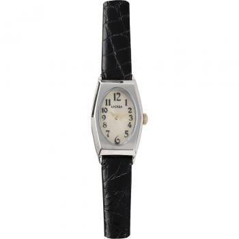 LC2003‑SS Solar Watch for Women – Crafted in Japan, Croc Leather