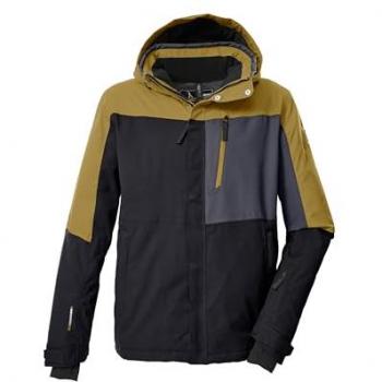 KILLTEC Skijacke „KSW 52 MN“ – schwarze Herrenjacke, schützerisch & robust