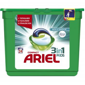 Ariel All‑in‑1 PODS Universal – 24 Waschladungen, mit Febreze Duft