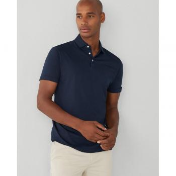 Manches Courtes Polo Hackett Pima Gris Clair