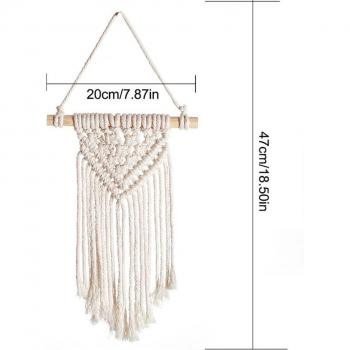 Geometric Macrame Tapestry