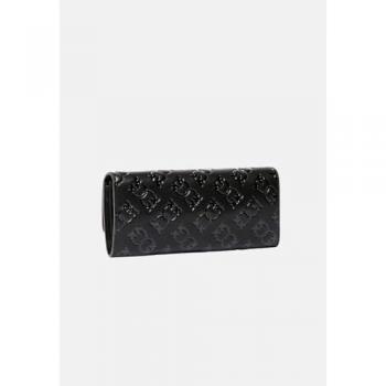 PINKO Wallets & Cardholders female Black ONE SIZE Black Wallet with Love Birds Detail