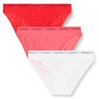 Calvin Klein Damen Slips – 3er Pack, mehrfarbig (QD5069E‑NPC), Größe 3XL