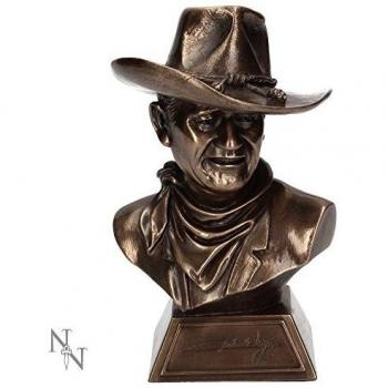 18‑cm John Wayne Nemesis Statue – Bronze and Resin Finish