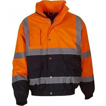 Veste YOKO Haute Visibilité Bicolore XXL Orange Marine