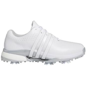 Adidas Golfschuhe Tour360, weiß/silber für Damen, Größe 38,5