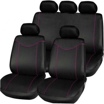 Couvre-siège 9 pièces pour voiture, compatible BMW et Ford Passat