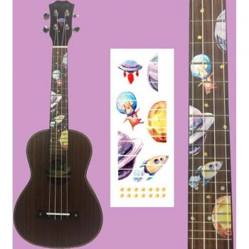 DIY Ukulele Inlay Stickers