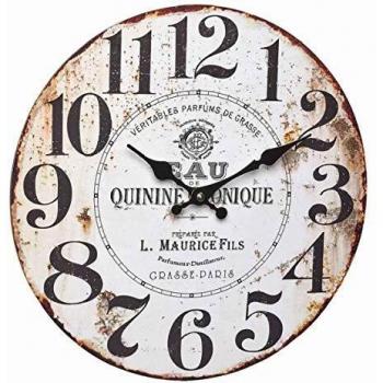 Horloge Analogique MDF « Quinine Tonique VINTAGE » – Référence TFA 60.3045.10
