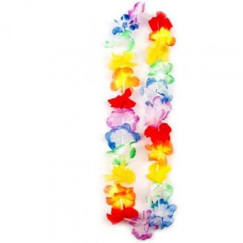 Decoración floral tropical Hawái, conjunto de 10