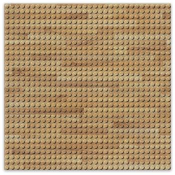 Holz‑Bauplatte Brixies 32 cm x 32 cm – Fotorealismus