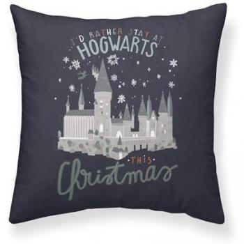 Estilo Hogwarts: Cojín con diseño de Navidad mágica