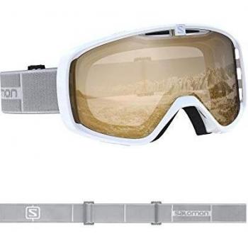 SALOMON AKSIUM Masque unisexe ski et snowboard, taille moyenne A petite, anti-ébrouillages