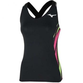 Canottiera Sportiva Mizuno Donna Colore Nero/Grigio