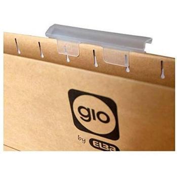 Visor de cristal Gio pour rangement 8,5x1,5 cm