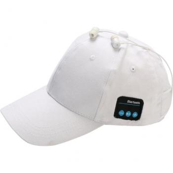 Gorra anti-UV con audífonos Bluetooth