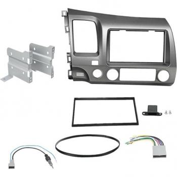 2 Din Car Radio Fascia Trim Kit for Honda Civic 2006-2007
