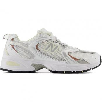 New Balance 530, Sneaker Lifestyle Unisex-Adulto, Lowtop, colore bianco, taglia 39,5