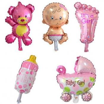 Mini Cartoon Foot Foil Balloons for Kids