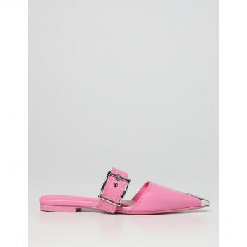 Mule Alexander McQueen rosa in pelle 37