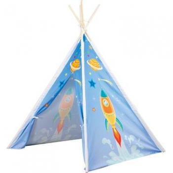 Tipi en bois John® pour enfants, avec sac de transport inclus