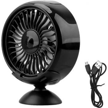 Auto-Luftauslass Ventilator mit USB und LED-Farben