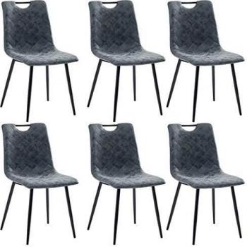 Sillas de Comedor Elegantes 6 Unidades vidaXL