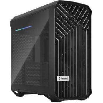 Torrent Compact Black TG Dark Tint, Tower-Gehäuse